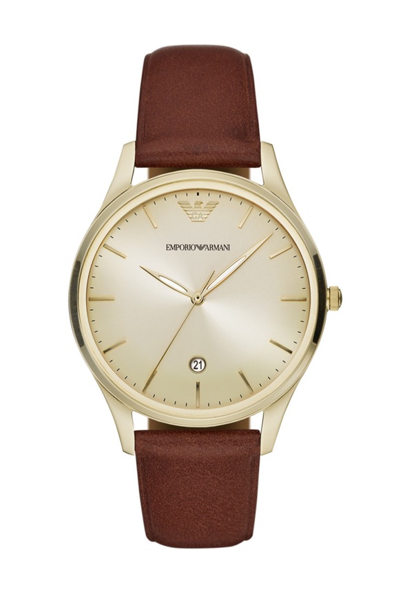 Emporio Armani - Hodinky AR11312 hnědá AR11312