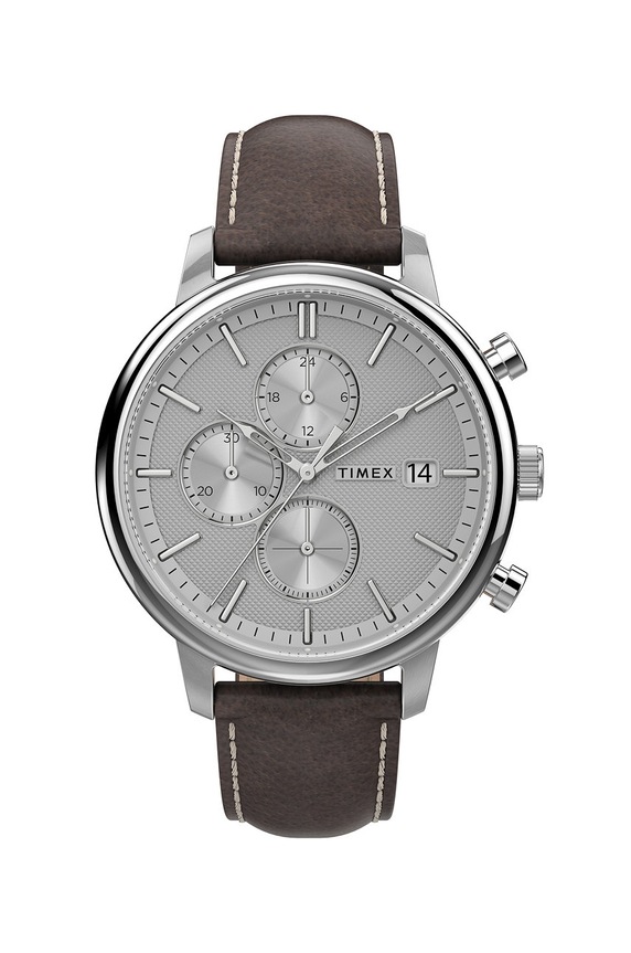 Timex - Hodinky TW2U38800 strieborná TW2U38800