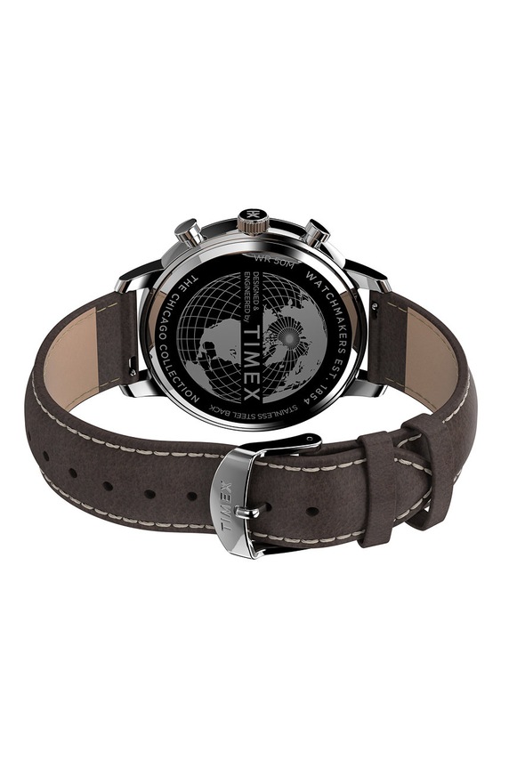 Timex - Hodinky TW2U38800 TW2U38800 strieborná