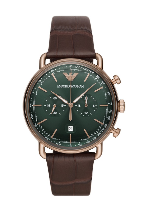 Emporio Armani - Hodinky AR11334 hnedá AR11334