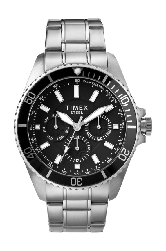 Timex zegarek TW2T58900 Classic srebrny TW2T58900