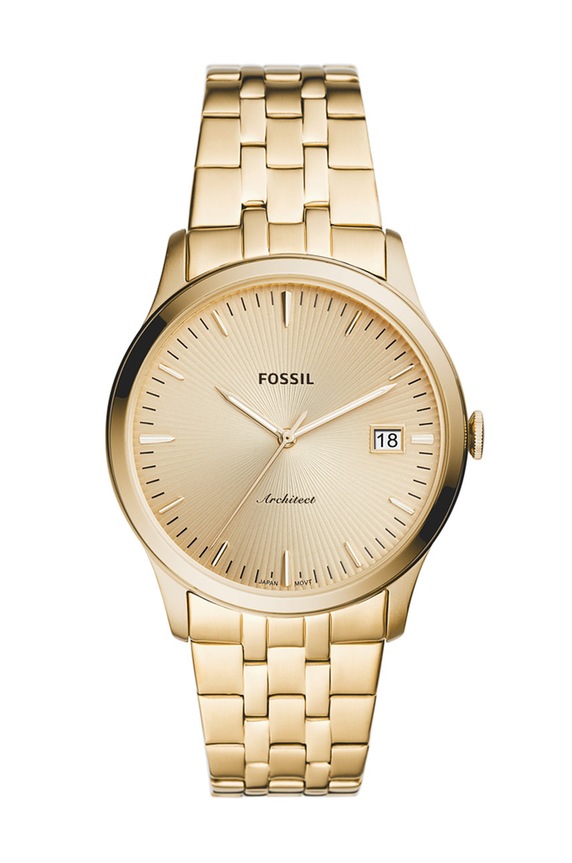 Fossil Zegarek FS5745 złoty FS5745