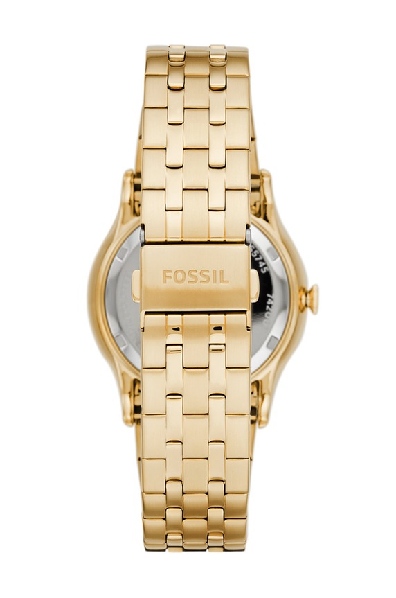 Fossil Zegarek FS5745 FS5745 złoty AA00