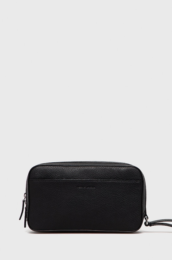 Tiger Of Sweden Kosmetyczka skórzana czarny U69380010Z
