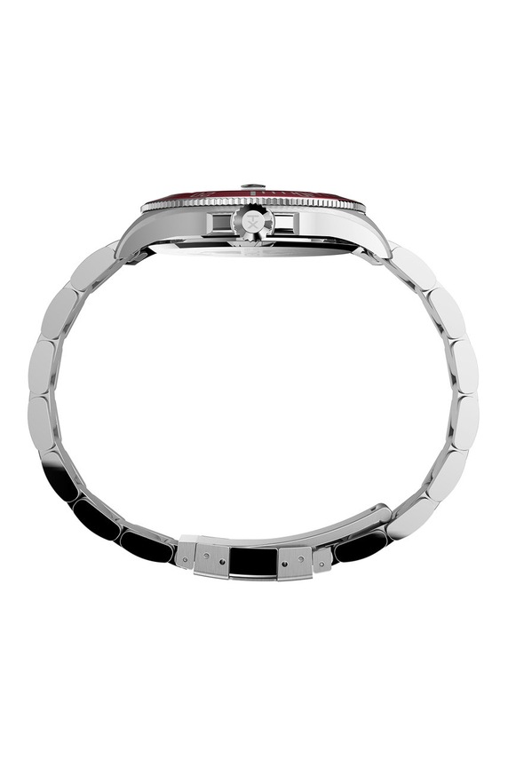 Timex zegarek TW2U41700 Harborside Coast TW2U41700 srebrny AA00