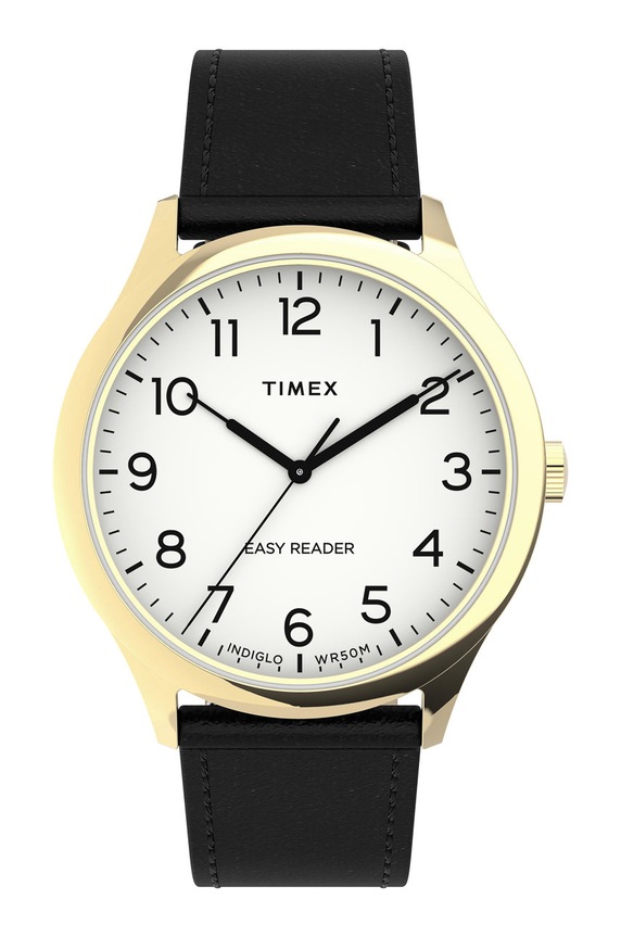 Timex zegarek TW2U22200 Easy Reader Gen1 złoty TW2U22200