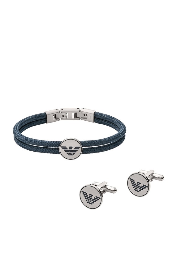 Emporio Armani - Bransoletka EGS2784040 granatowy EGS2784040