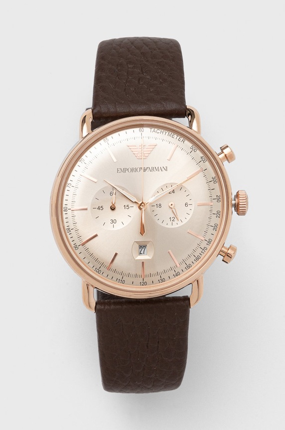 Emporio Armani Zegarek AR11106 brązowy AR11106