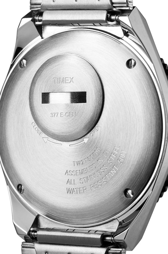 Timex zegarek TW2T80700 Q Timex Reissue srebrny TW2T80700