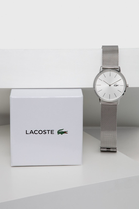 Akcesoria Lacoste Zegarek 2011017 2011017 srebrny