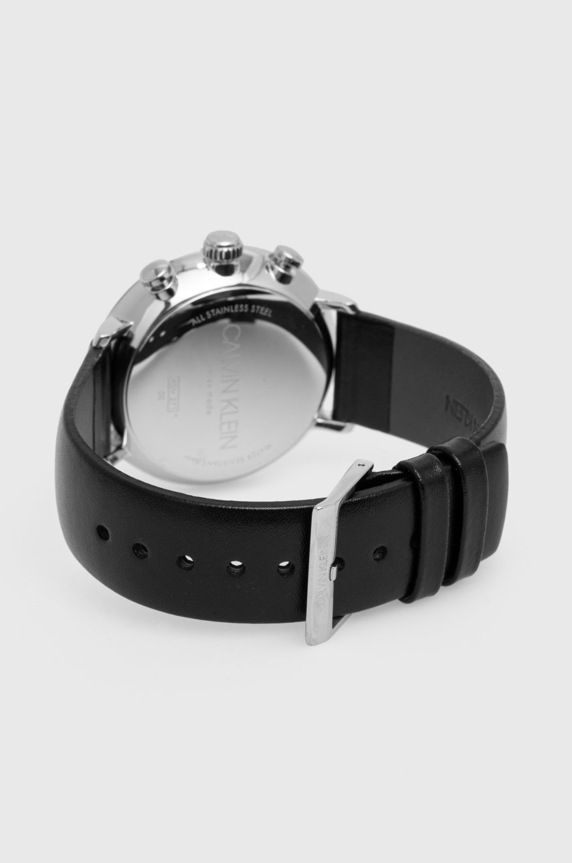 Calvin Klein Zegarek K8M271C6 K8M271C6 czarny AA00