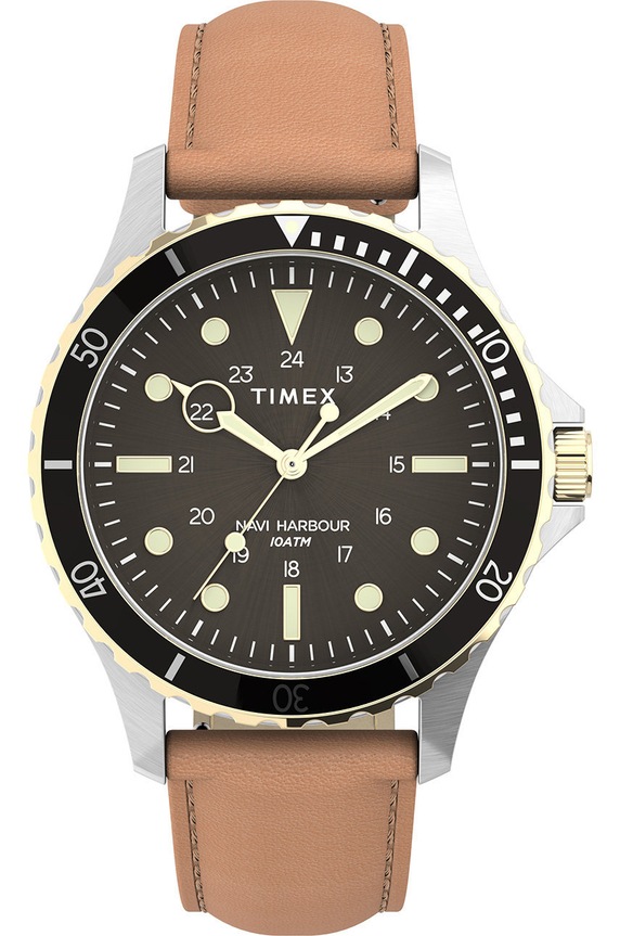 Timex zegarek TW2U55600 Navi XL srebrny TW2U55600