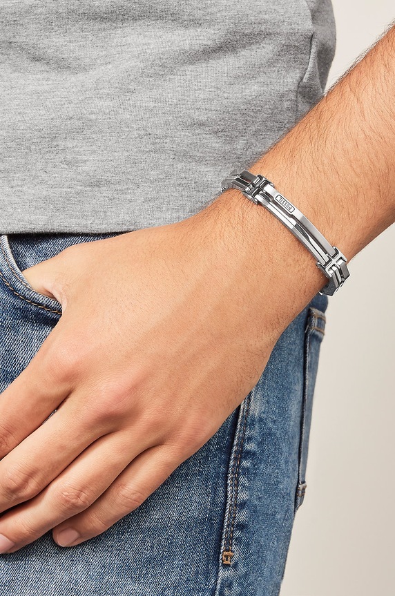 Fossil - Bransoletka JF84883040 JF84883040 srebrny AA00