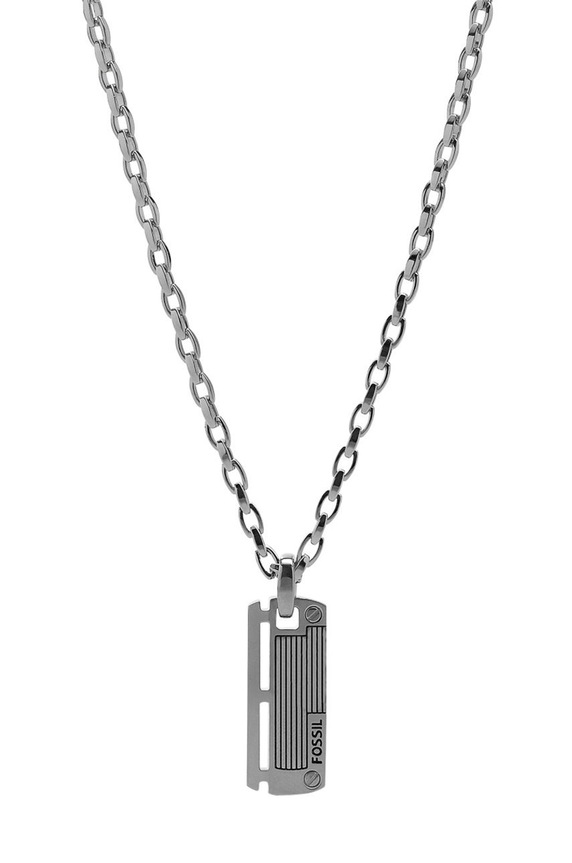 Fossil - Naszyjnik JF84466040 srebrny JF84466040