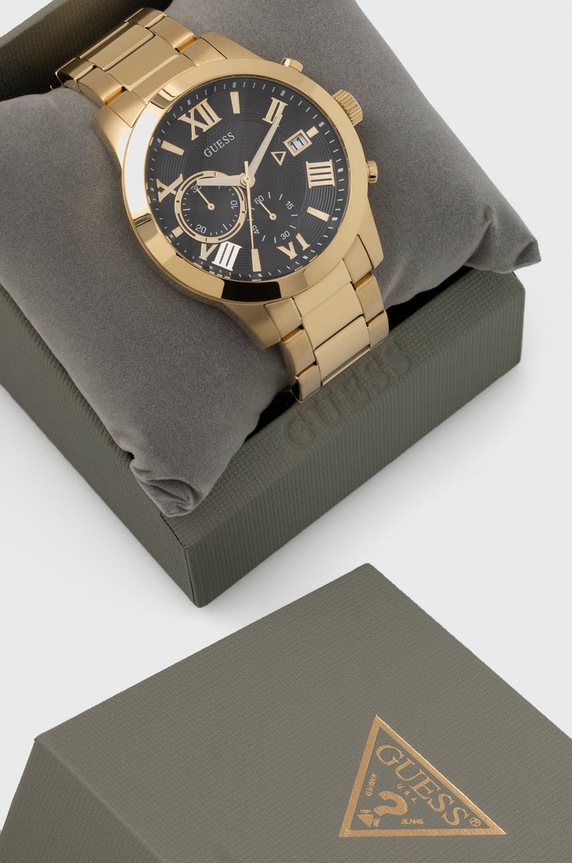 Αξεσουάρ Ρολόι Guess W0668G8 χρυσαφί