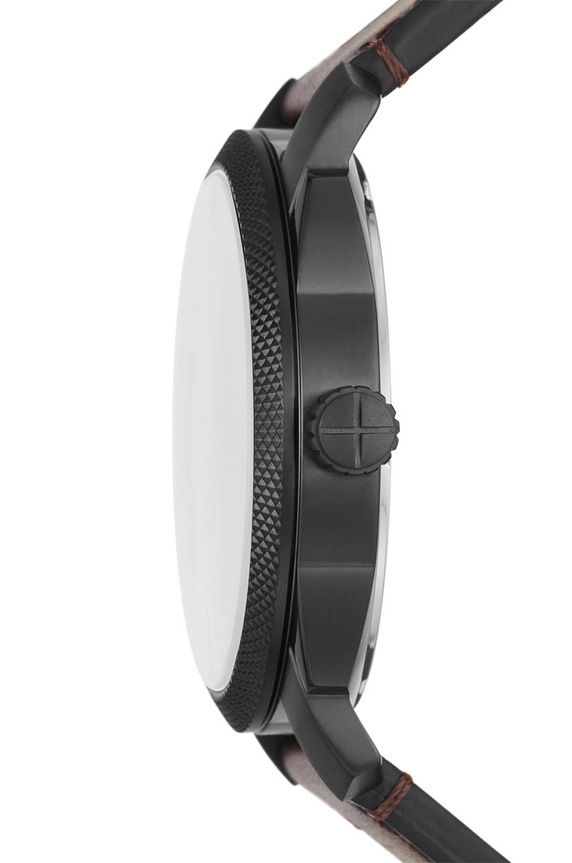 Αξεσουάρ Ρολόι Fossil FS5901 καφέ