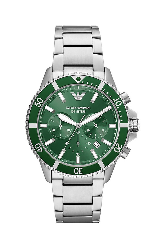 Hodinky Emporio Armani stříbrná AR11500