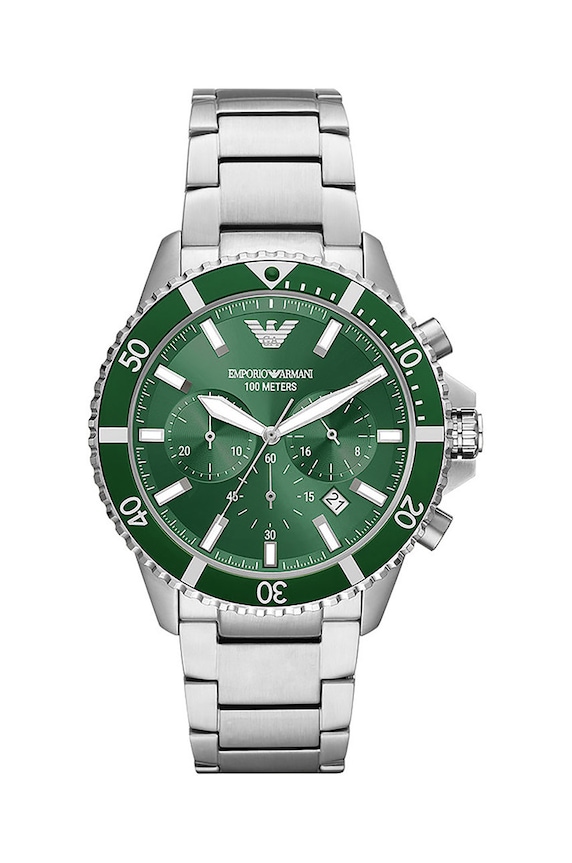 Hodinky Emporio Armani stříbrná AR11500