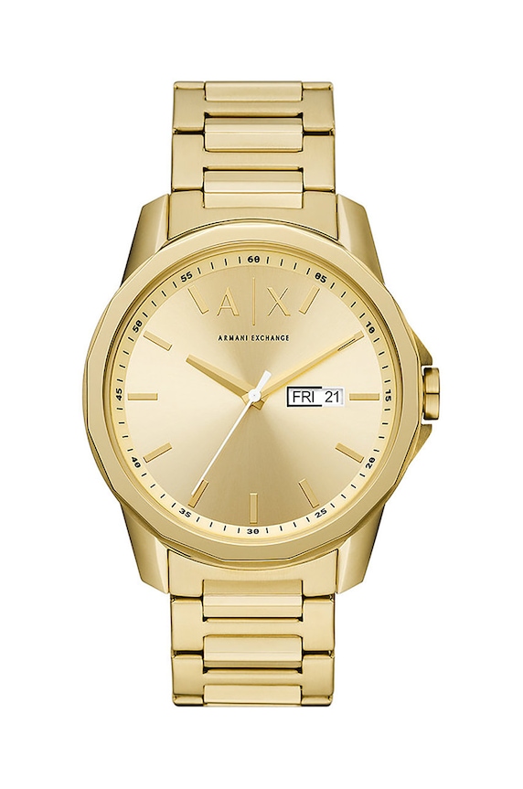Hodinky Armani Exchange zlatá AX1734