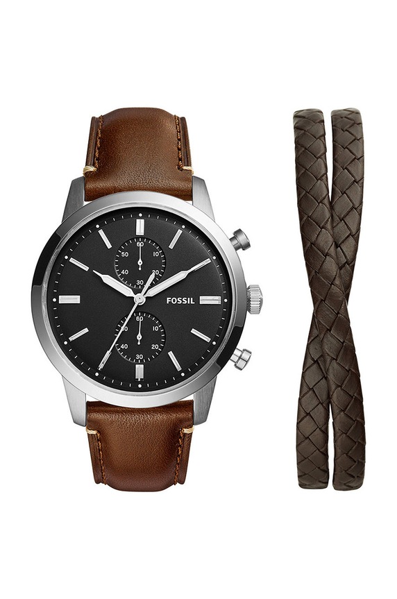 Fossil karóra és karkötő ezüst FS5967SET