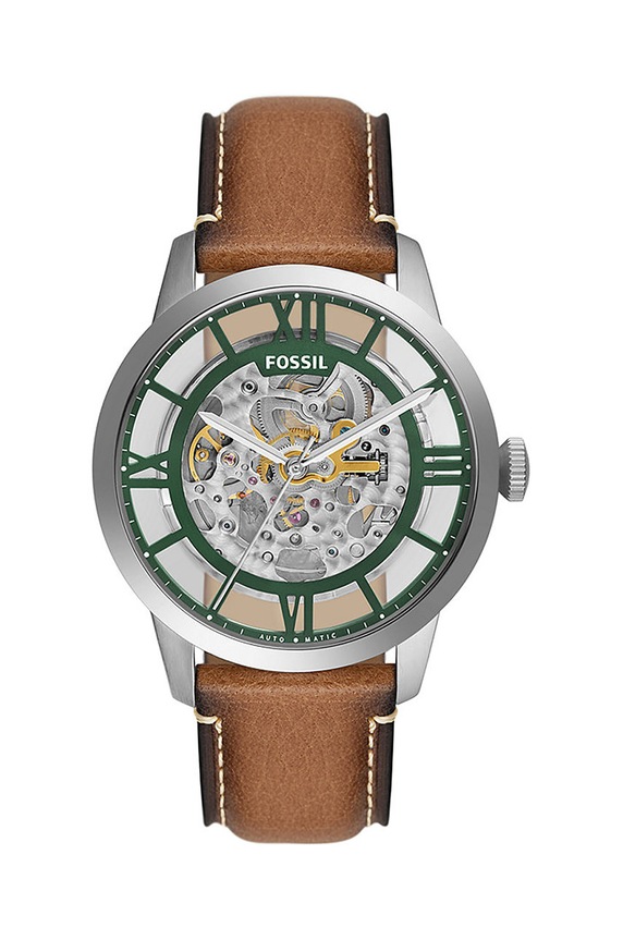 Fossil zegarek srebrny ME3234