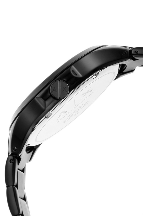 Armani Exchange zegarek i bransoletka AX7101 czarny