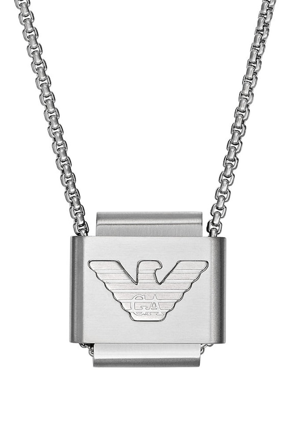 Náhrdelník Emporio Armani EGS2915040 strieborná AA00