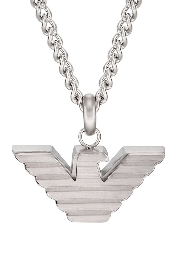 Emporio Armani naszyjnik EGS2916040 srebrny AA00
