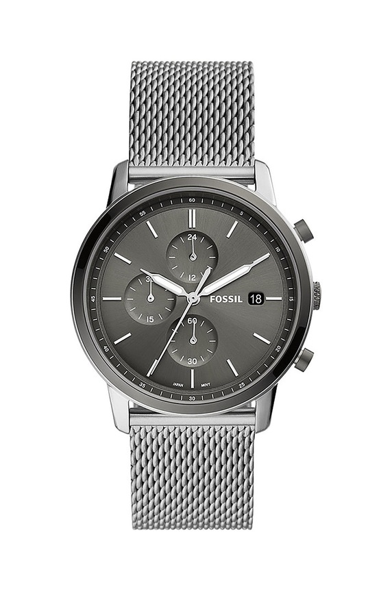 Fossil zegarek srebrny FS5944
