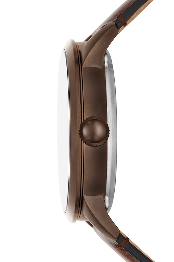 Akcesoria Fossil zegarek ME3225 brązowy