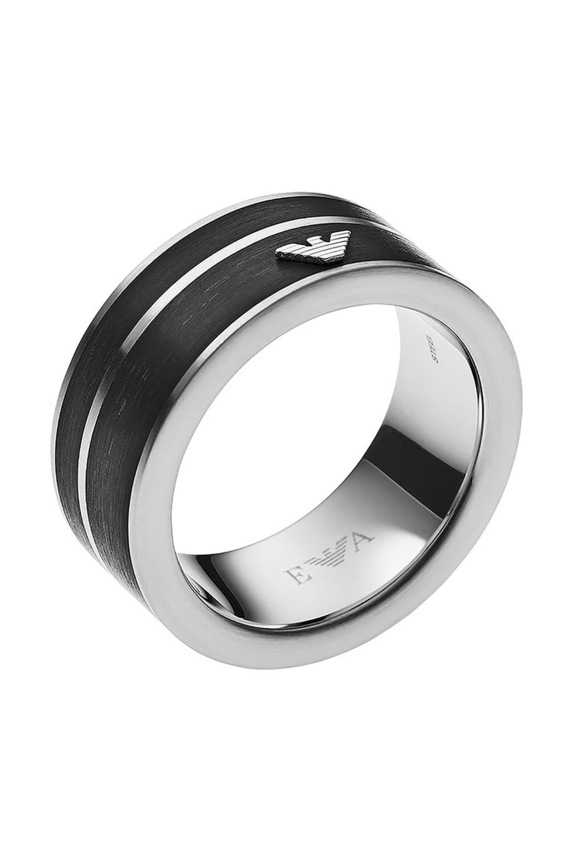 Emporio Armani pierścionek srebrny EGS2032040