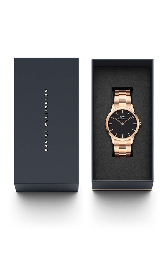 Daniel Wellington zegarek Iconic Link 40 DW00100344 różowy AA00