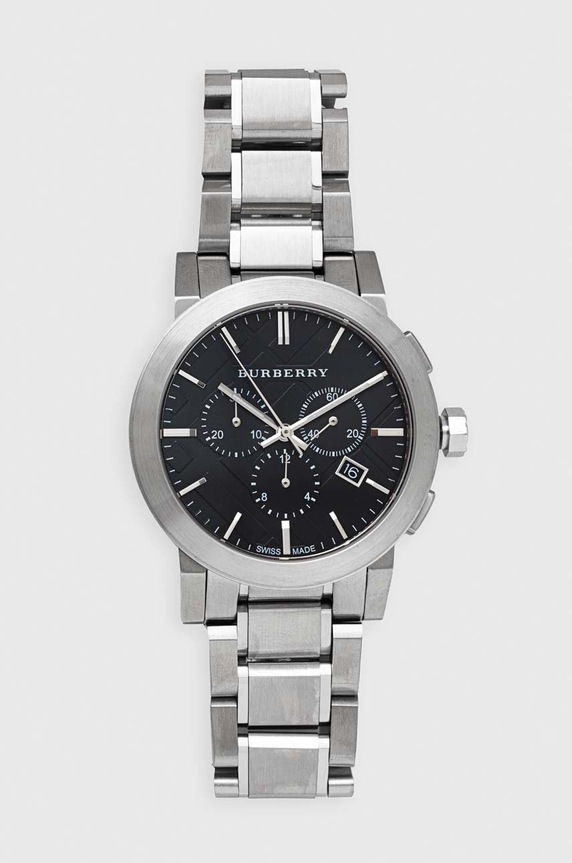 Burberry zegarek BU9351 srebrny BU9351