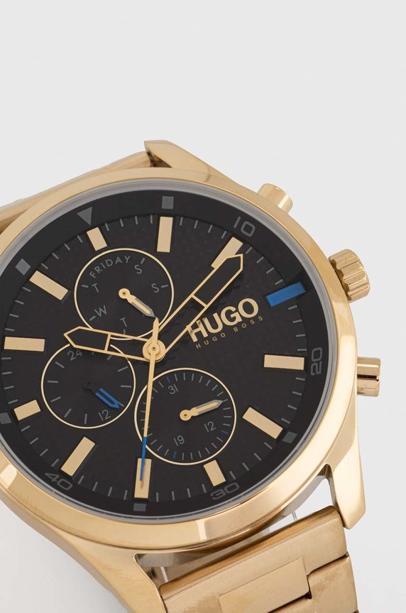 Akcesoria HUGO zegarek 1530164 złoty