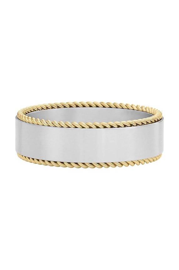 Δαχτυλίδι Fossil JF04221998 ασημί AA00