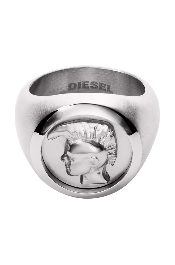 Δαχτυλίδι Diesel DX1211040 ασημί AA00