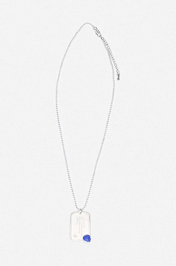 Ader Error silver necklace silver BLAFWNL01SV