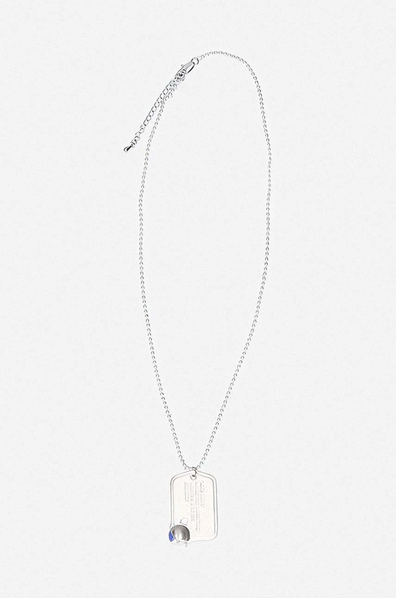 Ader Error silver necklace BLAFWNL01SV silver AA00