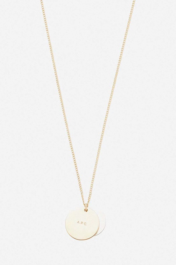 A.P.C. necklace Eloi MEACC.M70682 golden AA00