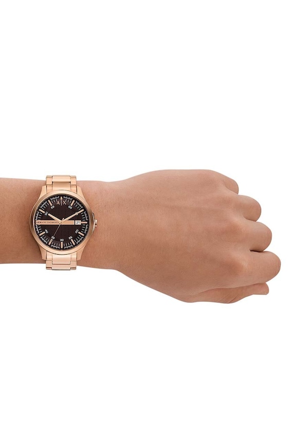 Armani Exchange zegarek AX2449 różowy