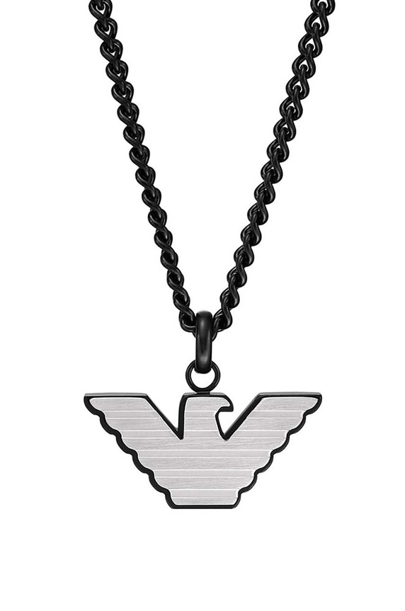 Emporio Armani naszyjnik EGS2994040 czarny AA00