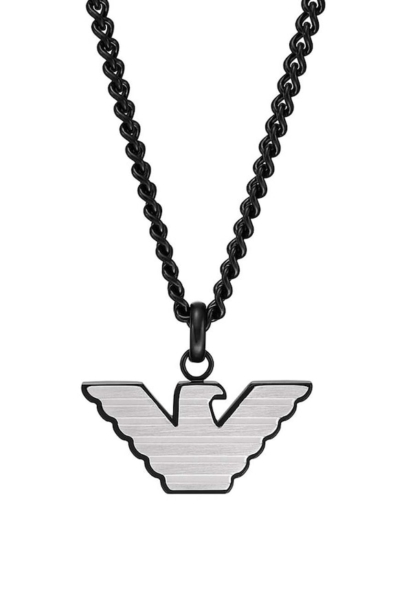 Emporio Armani naszyjnik EGS2994040 czarny AA00