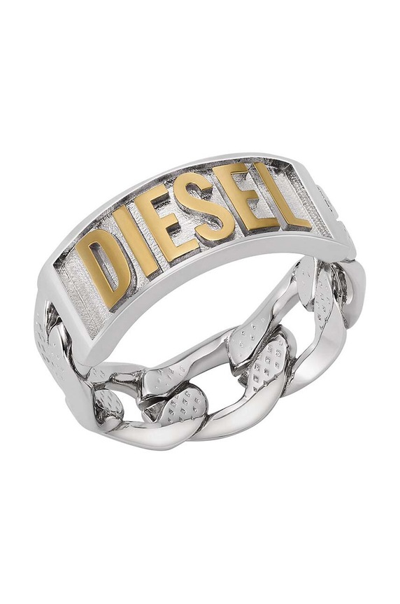 Prstan Diesel DX1420931 srebrna AA00