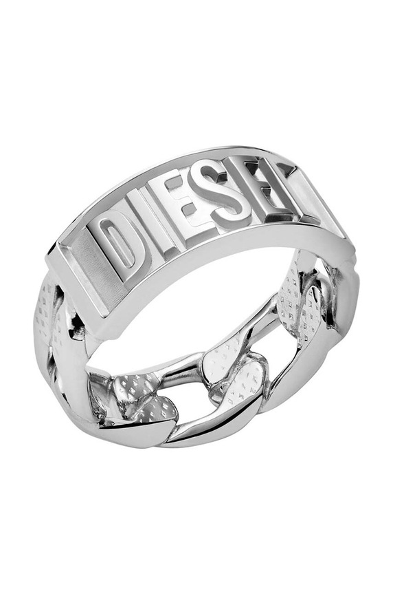 Prsten Diesel DX1347040 srebrna AA00