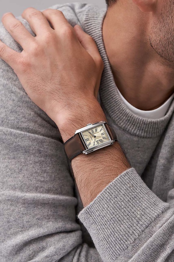 Fossil zegarek FS6012 srebrny