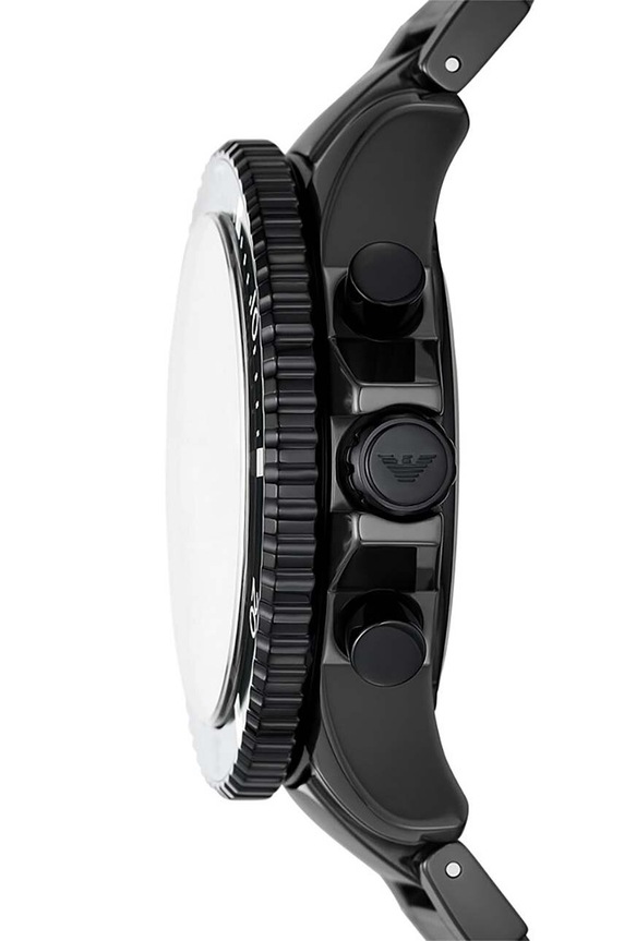 Akcesoria Emporio Armani zegarek AR70010 czarny