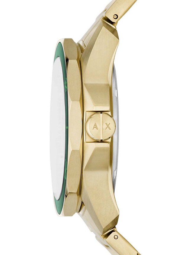 Akcesoria Armani Exchange zegarek AX1951 złoty