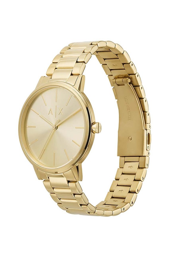 Armani Exchange zegarek AX7144SET złoty AA00