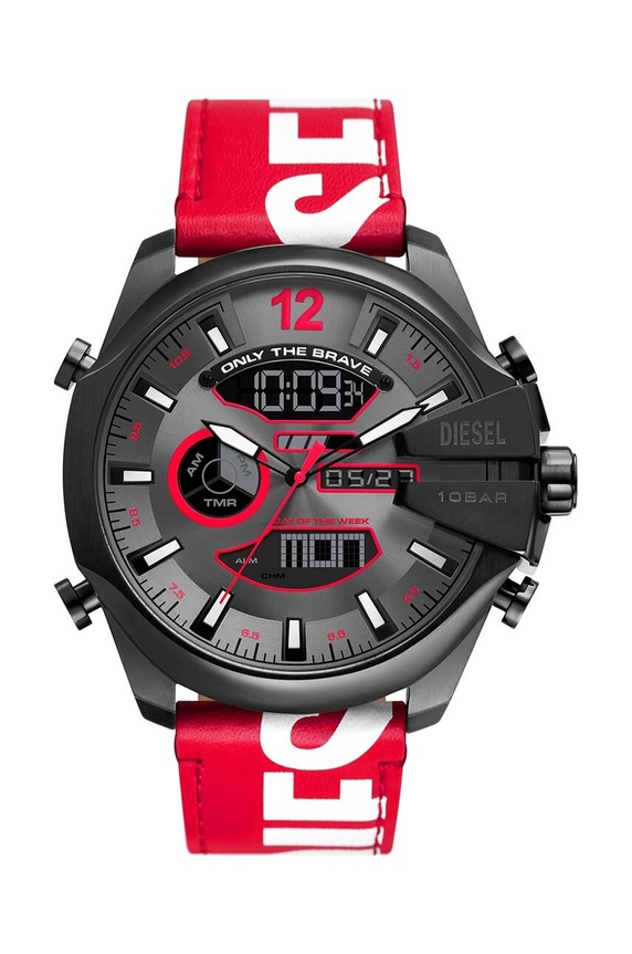 Diesel zegarek czerwony DZ4647
