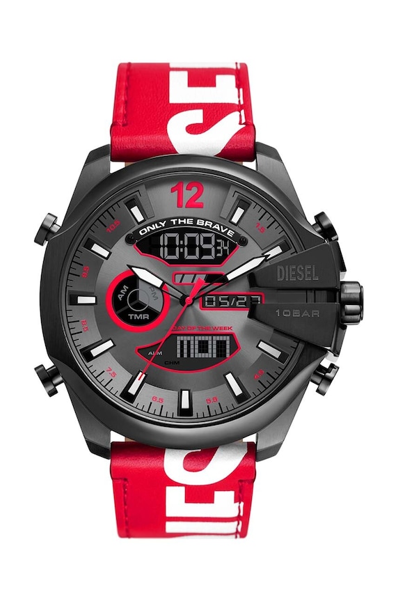 Diesel zegarek czerwony DZ4647